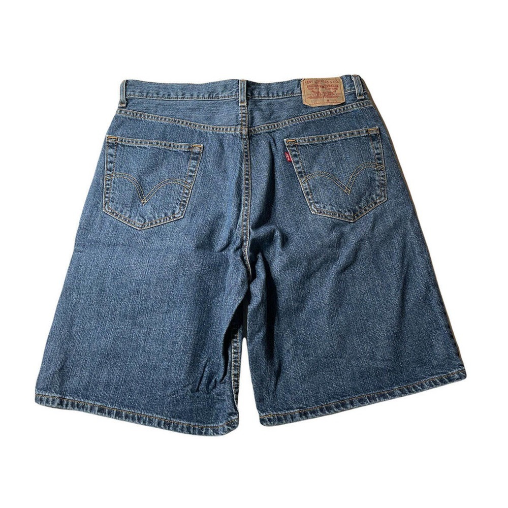 Levi’s Levi Strauss 550 Mens Blue Denim Jean Shorts Relaxed Fit 5 Pockets Sz 36